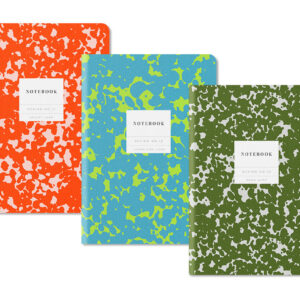 Kaleido Set No.3 3 Pack Stitched Notebooks (A5 Mini)